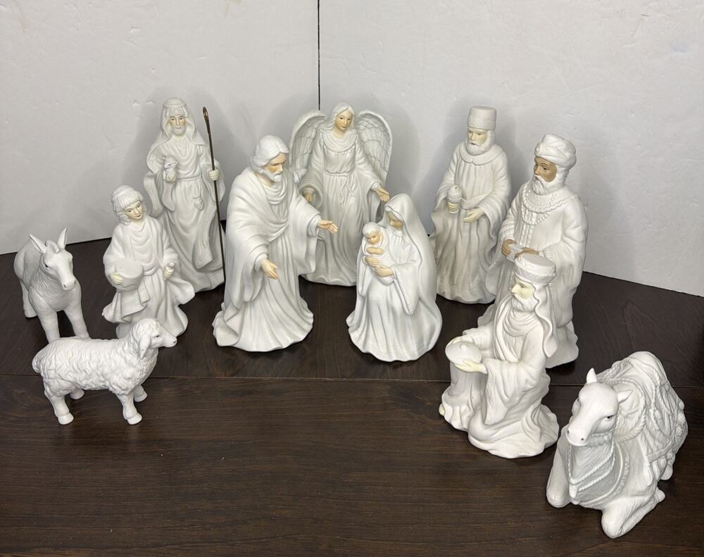 House Of Lloyd Nativity Christmas Around The World 11 Piece Vintage 1995 & 1996